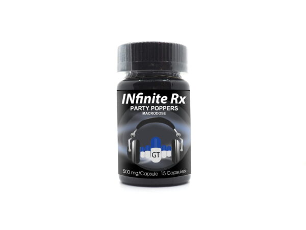 INfinite Rx Party Poppers Macrodosing Mushrooms Capsules